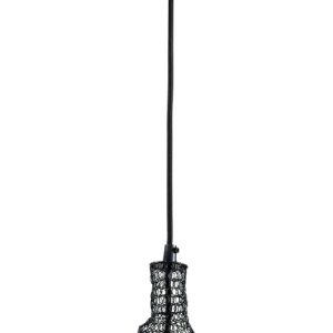 Troy Lighting - F6775-SBK - One Light Pendant - Wabi Sabi - Black